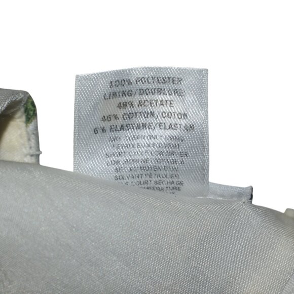 Oscar de la Renta Girls Botanical Floral Jacquard Dress 8 8Y - Picture 6 of 7